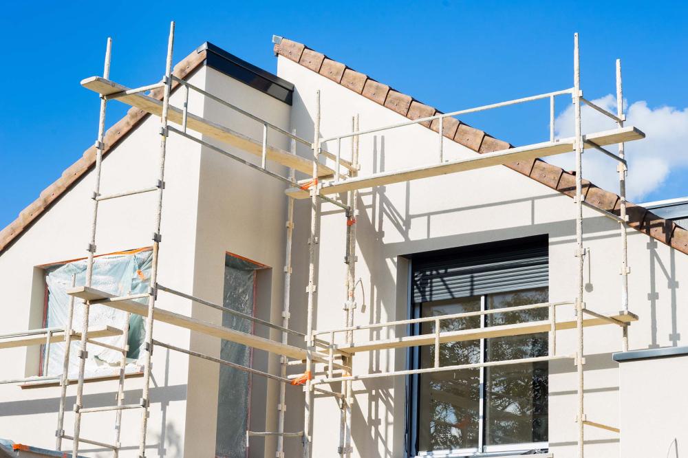 Rénovation façade à Vaux-sur-Sûre